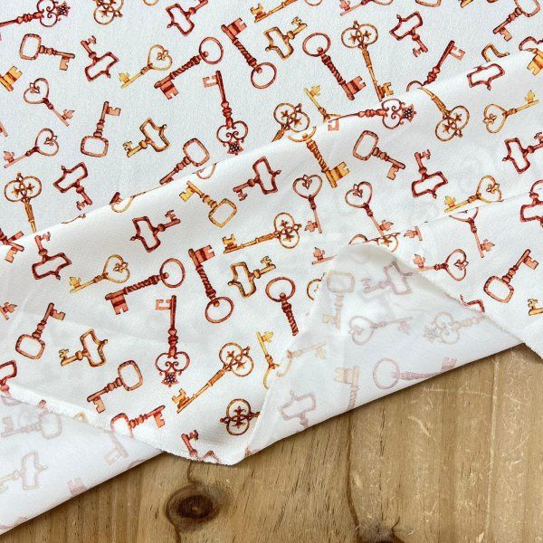 Satín Llaves Antiguas [product.brand] 3 - Tejidos Yasmina 