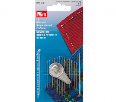 Agujas De Coser y Zurcir Con Enhebrador - Prym Prym 2 - Tejidos Yasmina 