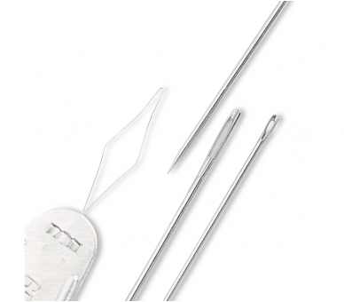 Agujas De Coser y Zurcir Con Enhebrador - Prym Prym 3 - Tejidos Yasmina 