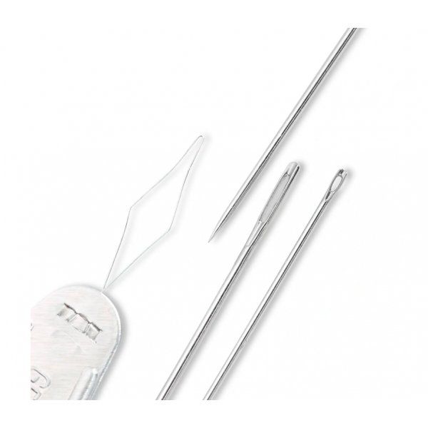 Agujas De Coser y Zurcir Con Enhebrador - Prym Prym 3 - Tejidos Yasmina 