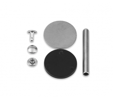 Remaches Huecos Plata 6 - 9 mm, 25 piezas - PRYM Prym 1 - Tejidos Yasmina 