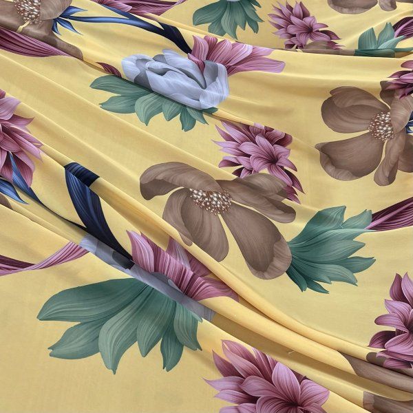 Satín Flower [product.brand] 3 - Tejidos Yasmina 