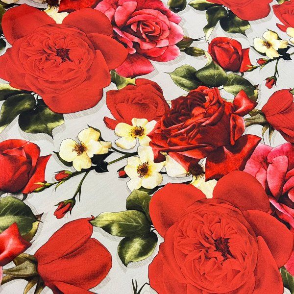 Crepe Rosa Vermella [product.brand] 2 - Tejidos Yasmina 