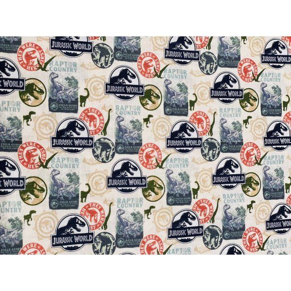 Algodón Jurassic World [product.brand] 3 - Tejidos Yasmina 