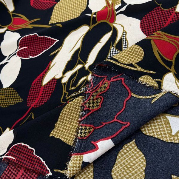 Crepe Night Flower [product.brand] 2 - Tejidos Yasmina 