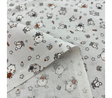 Algodón Animales [product.brand] 4 - Tejidos Yasmina 