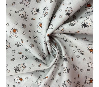 Algodón Animales [product.brand] 1 - Tejidos Yasmina 