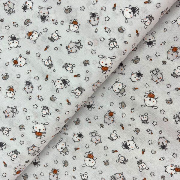 Algodón Animales [product.brand] 2 - Tejidos Yasmina 