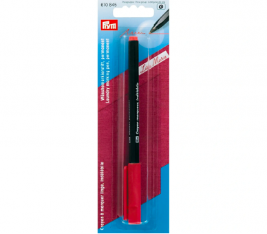 Marcador De Ropa Permanente Rojo Prym 2 - Tejidos Yasmina 