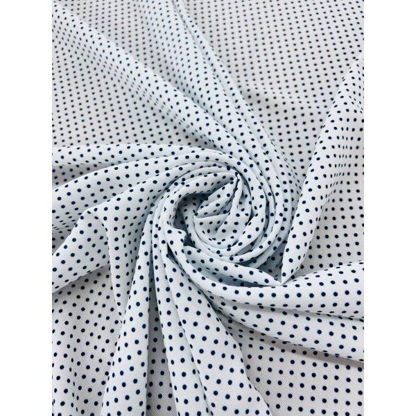 Crepe Blue Mini Polka Dot [product.brand] 2 - Tejidos Yasmina 