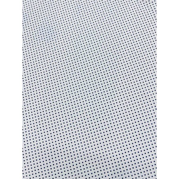 Crepe Blue Mini Polka Dot [product.brand] 3 - Tejidos Yasmina 