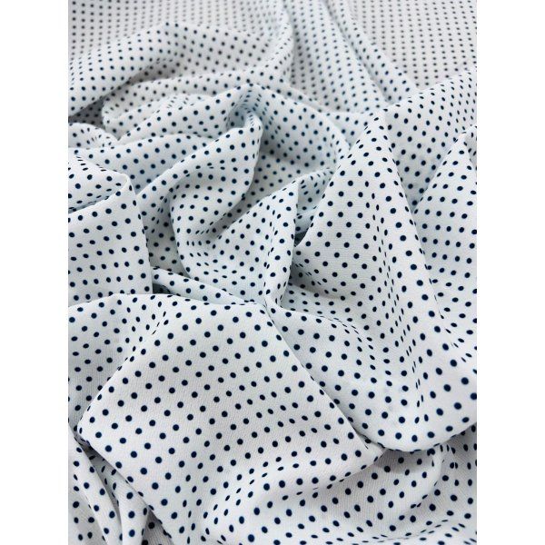 Crepe Blue Mini Polka Dot [product.brand] 4 - Tejidos Yasmina 