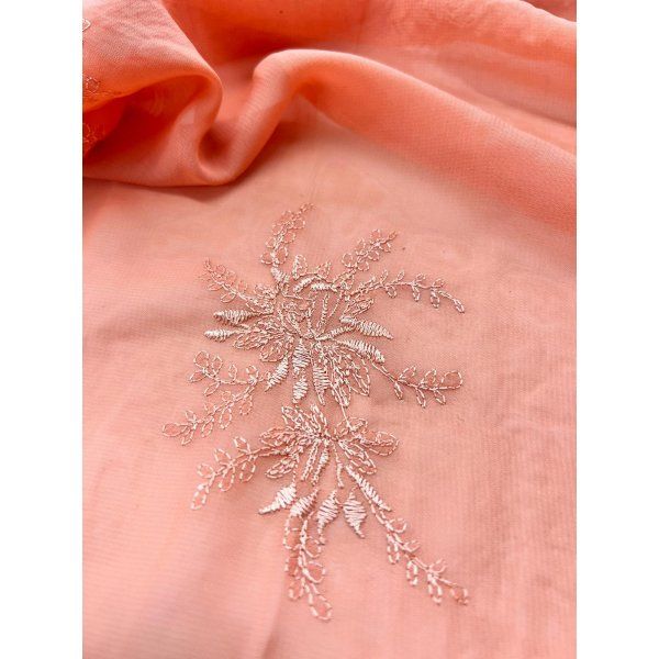 Gasa Bordada Sweet Melon [product.brand] 6 - Tejidos Yasmina 