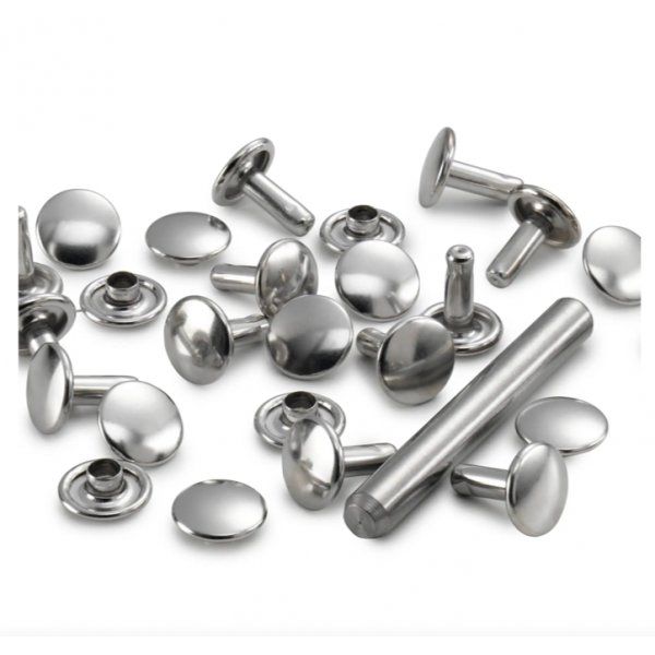 Remaches Huecos 3-4 mm Plateado - Prym Prym 2 - Tejidos Yasmina 