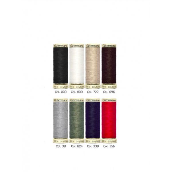 Caja Nostálgica 1925 Hilos Coselotodo Gütermann 8 Bobinas 100 metros [product.brand] 3 - Tejidos Yasmina 