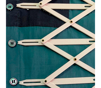 Calibrador De Costura Expandible - Hemline Hemline 3 - Tejidos Yasmina 