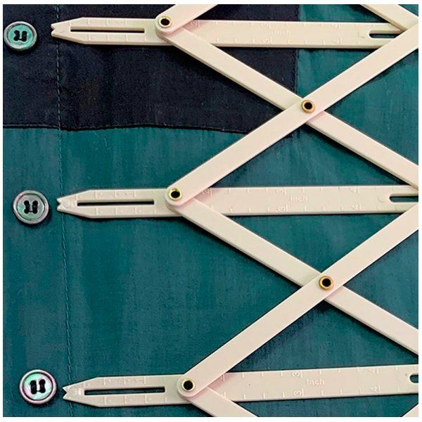 Calibrador De Costura Expandible - Hemline Hemline 3 - Tejidos Yasmina 