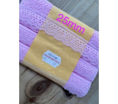 Paquete De Puntilla Rosa [product.brand] 2 - Tejidos Yasmina 