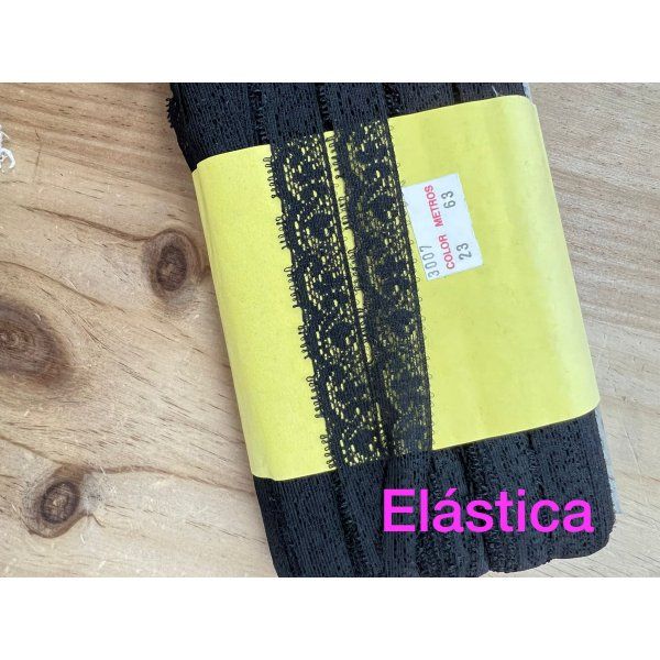 Paquete De Puntilla Negro [product.brand] 2 - Tejidos Yasmina 