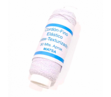 Bobina De Cordón Fino Elástico Para Coser y Fruncir [product.brand] 1 - Tejidos Yasmina 