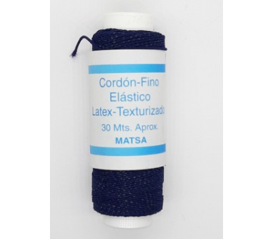 Bobina De Cordón Fino Elástico Para Coser y Fruncir (Azul Marino) [product.brand] 2 - Tejidos Yasmina 