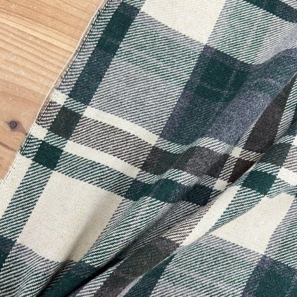 Lana A Cuadros Forest [product.brand] 8 - Tejidos Yasmina 