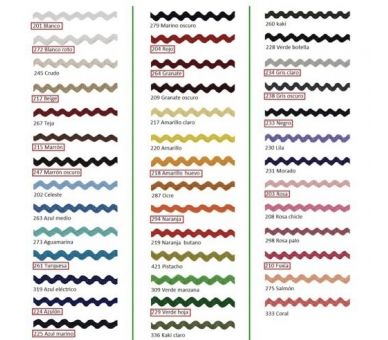 Cinta De Ondulina (Zig-zag) [product.brand] 1 - Tejidos Yasmina 