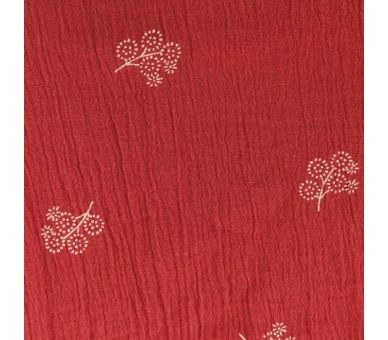 Bambula Print Katia - Flowers Cranberry Katia Fabrics 2 - Tejidos Yasmina 