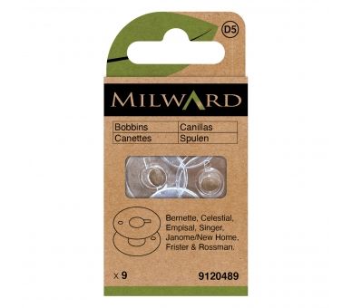 Pack De 9 Canillas De Plástico Milward 1 - Tejidos Yasmina 