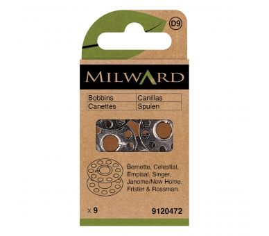 Pack De 9 Canillas Metálicas - Milward Milward 2 - Tejidos Yasmina 