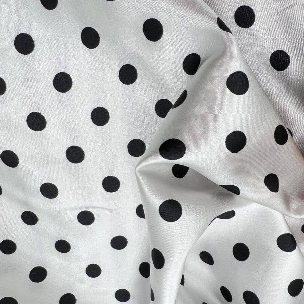 Satín Lunares Black & white [product.brand] 6 - Tejidos Yasmina 