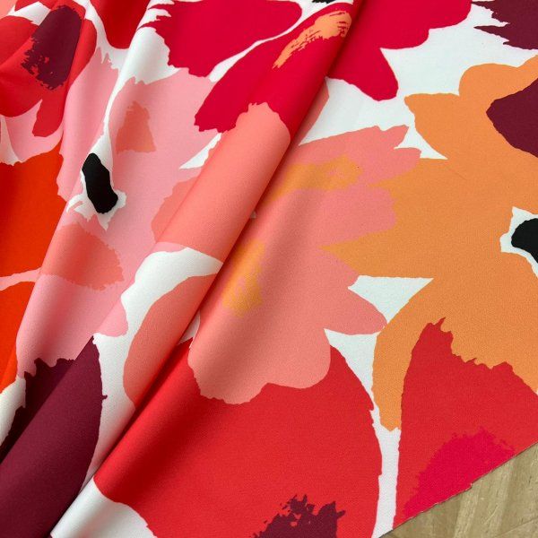 Crepe Bielastico Floral [product.brand] 4 - Tejidos Yasmina 