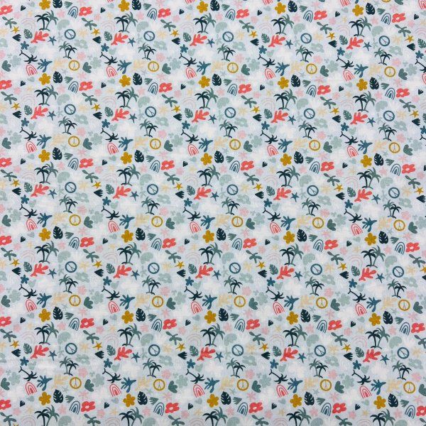 Algodón Palmeras Hippies [product.brand] 2 - Tejidos Yasmina 