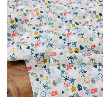 Algodón Palmeras Hippies [product.brand] 3 - Tejidos Yasmina 