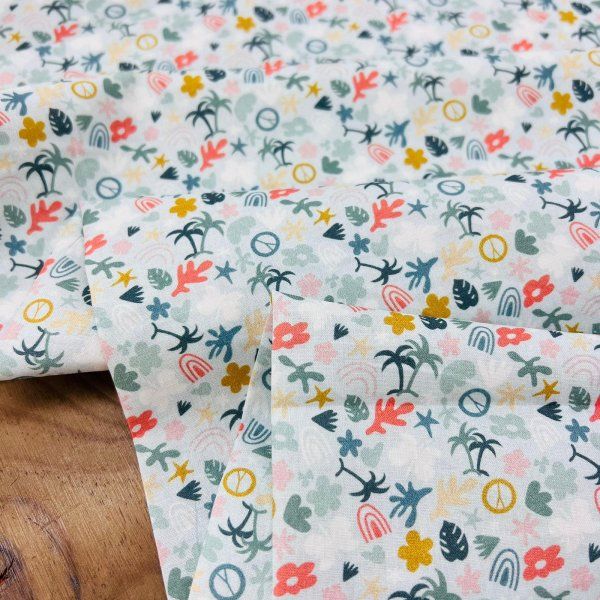 Algodón Palmeras Hippies [product.brand] 3 - Tejidos Yasmina 