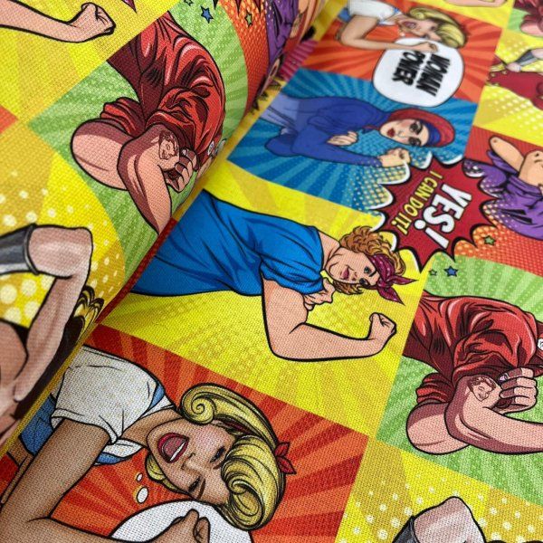 Half Panamá De Algodón Women Power [product.brand] 5 - Tejidos Yasmina 