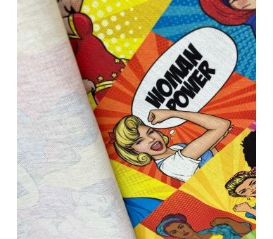 Half Panamá De Algodón Women Power [product.brand] 6 - Tejidos Yasmina 