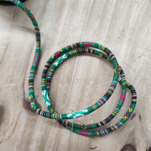 Cordón Étnic Verde [product.brand] 1 - Tejidos Yasmina 