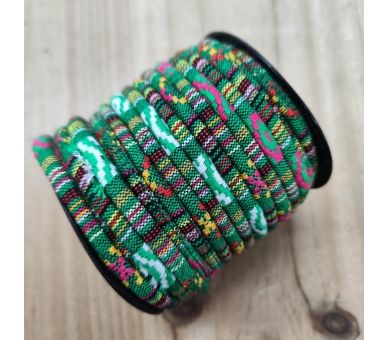 Cordón Étnic Verde [product.brand] 2 - Tejidos Yasmina 