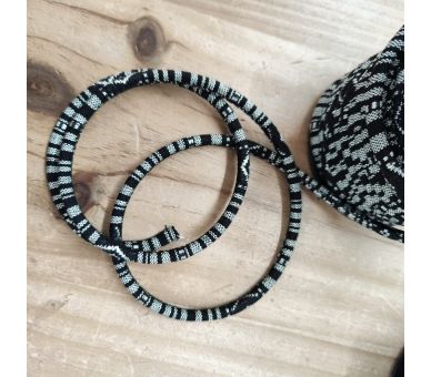 Cordón Etnic Blanco y Negro [product.brand] 1 - Tejidos Yasmina 