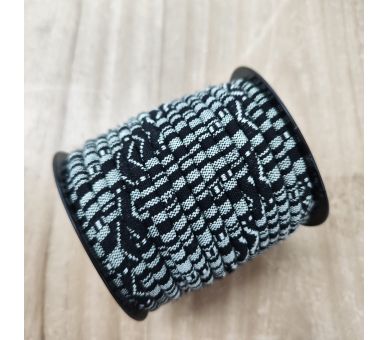 Cordón Etnic Blanco y Negro [product.brand] 2 - Tejidos Yasmina 