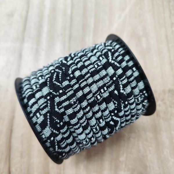 Cordón Etnic Blanco y Negro [product.brand] 2 - Tejidos Yasmina 