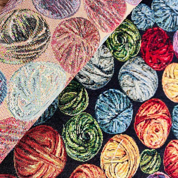 Gobelino Ovillo De Lana Black [product.brand] 2 - Tejidos Yasmina 