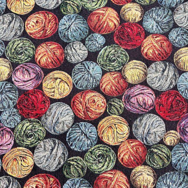 Gobelino Ovillo De Lana Black [product.brand] 3 - Tejidos Yasmina 