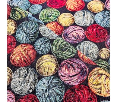 Gobelino Ovillo De Lana Black [product.brand] 4 - Tejidos Yasmina 