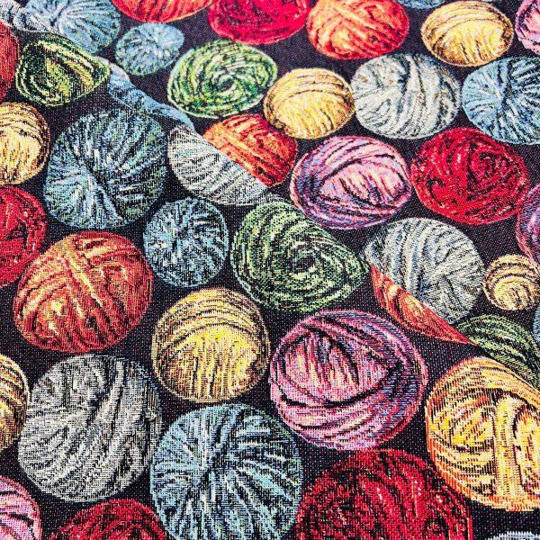 Gobelino Ovillo De Lana Black [product.brand] 4 - Tejidos Yasmina 