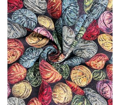 Gobelino Ovillo De Lana Black [product.brand] 1 - Tejidos Yasmina 