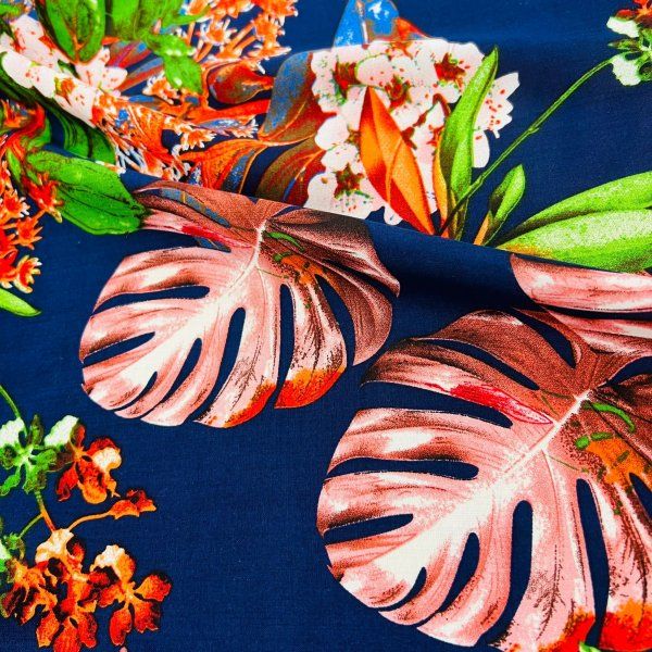 Viscosa Monstera Deliciosa [product.brand] 2 - Tejidos Yasmina 