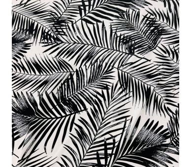 Viscosa Tropical Black and White [product.brand] 4 - Tejidos Yasmina 