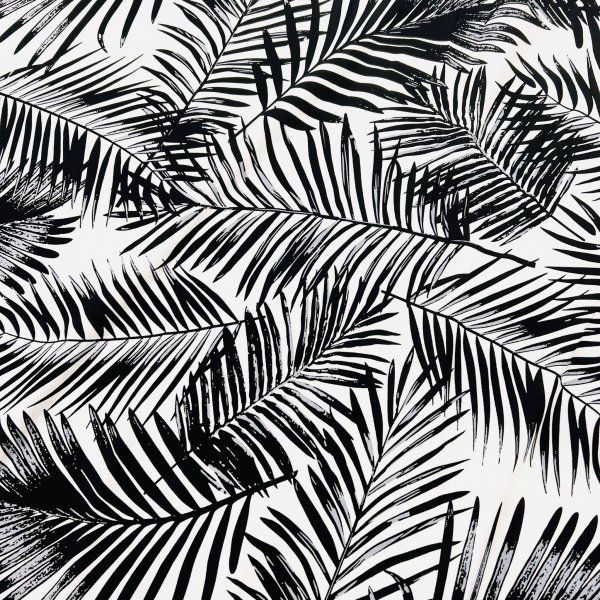 Viscosa Tropical Black and White [product.brand] 5 - Tejidos Yasmina 